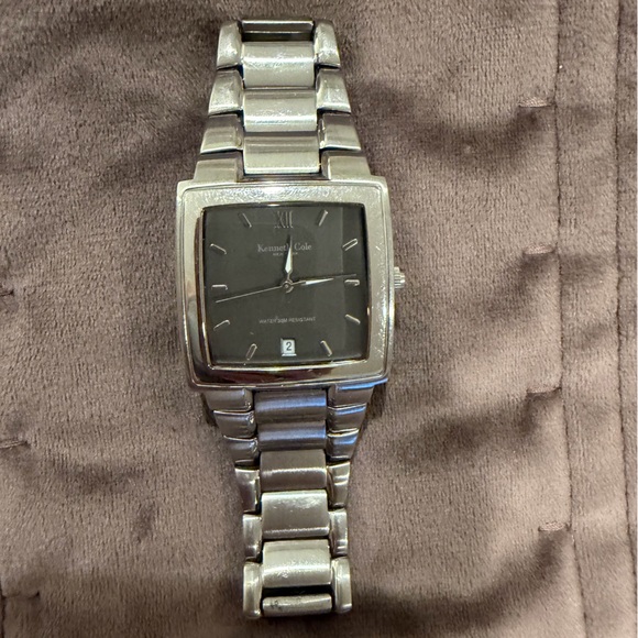 Kenneth Cole Other - Men’s Kenneth Cole Silver and Black Stainless Steel Watch